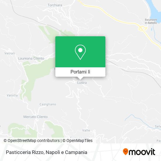 Mappa Pasticceria Rizzo