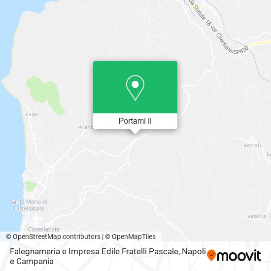 Mappa Falegnameria e Impresa Edile Fratelli Pascale