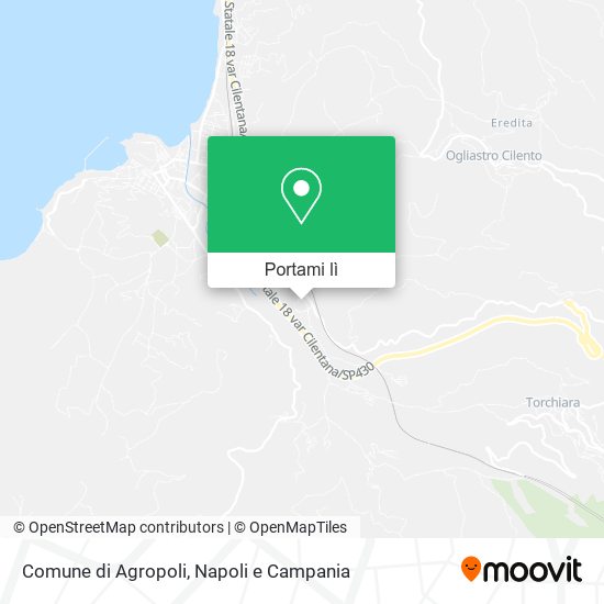 Mappa Comune di Agropoli