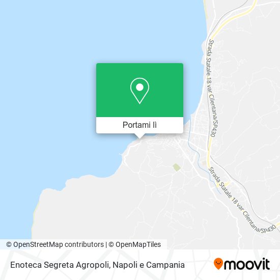 Mappa Enoteca Segreta Agropoli