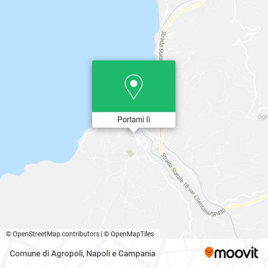 Mappa Comune di Agropoli