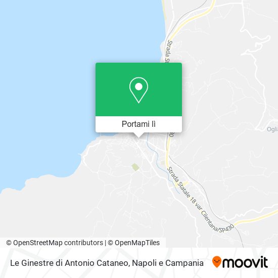 Mappa Le Ginestre di Antonio Cataneo