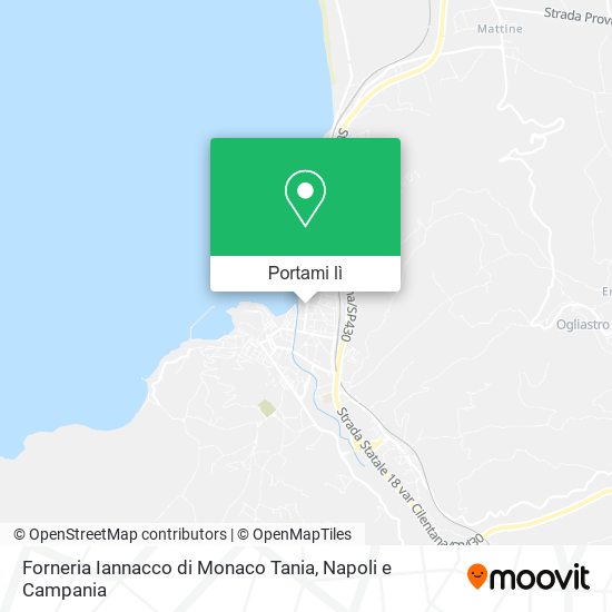 Mappa Forneria Iannacco di Monaco Tania