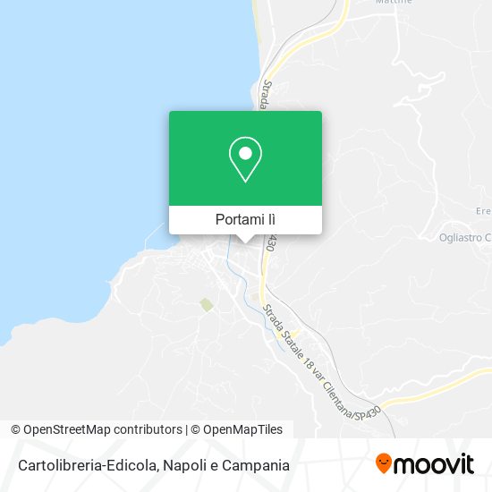 Mappa Cartolibreria-Edicola