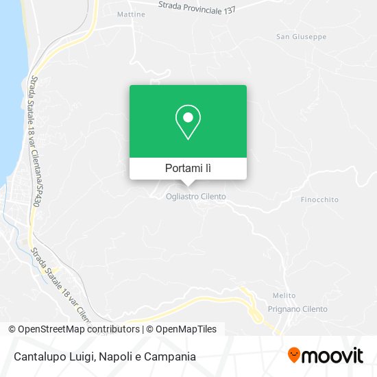 Mappa Cantalupo Luigi