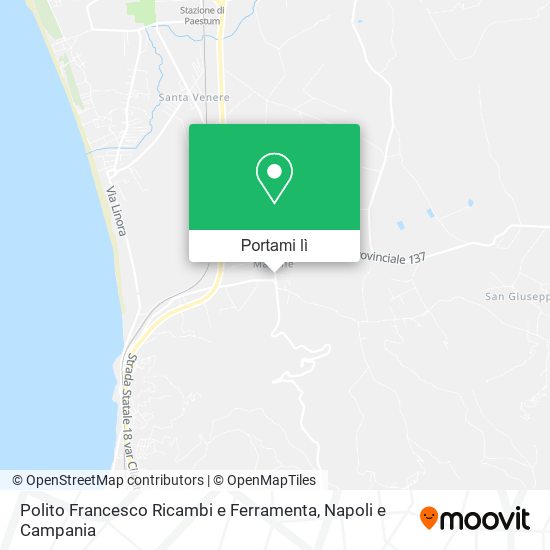 Mappa Polito Francesco Ricambi e Ferramenta