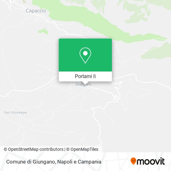 Mappa Comune di Giungano