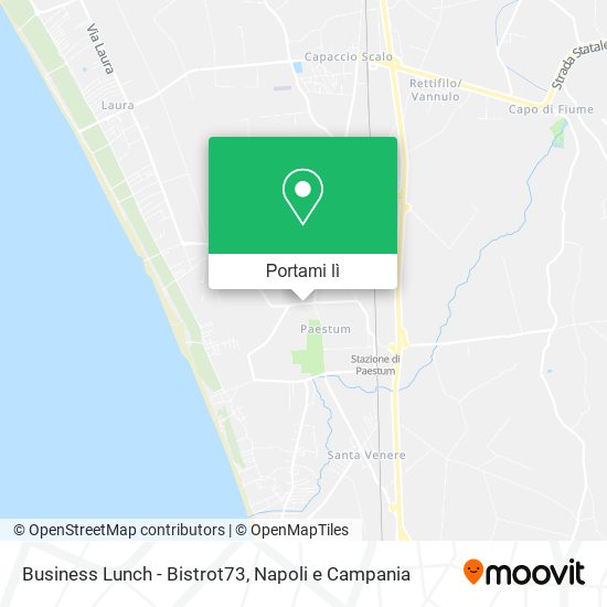 Mappa Business Lunch - Bistrot73
