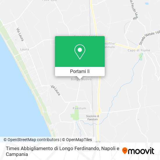 Mappa Times Abbigliamento di Longo Ferdinando