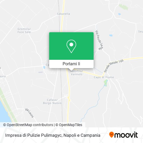 Mappa Impresa di Pulizie Pulimagyc