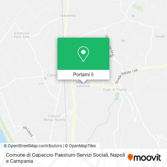 Mappa Comune di Capaccio Paestum-Servizi Sociali