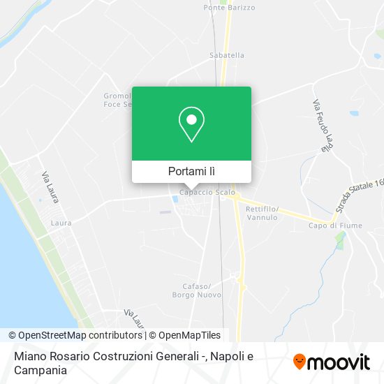 Mappa Miano Rosario Costruzioni Generali -