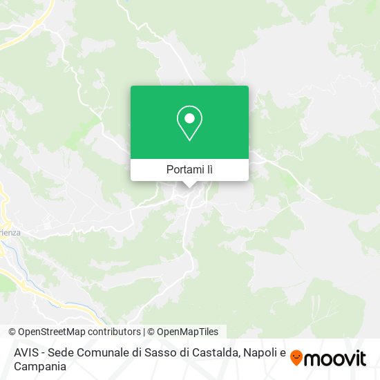 Mappa AVIS - Sede Comunale di Sasso di Castalda
