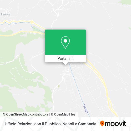 Mappa Ufficio Relazioni con il Pubblico