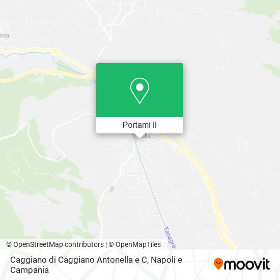 Mappa Caggiano di Caggiano Antonella e C