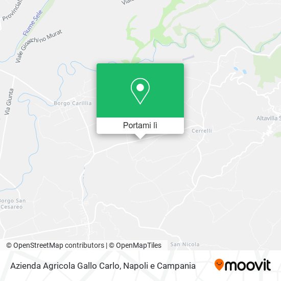Mappa Azienda Agricola Gallo Carlo