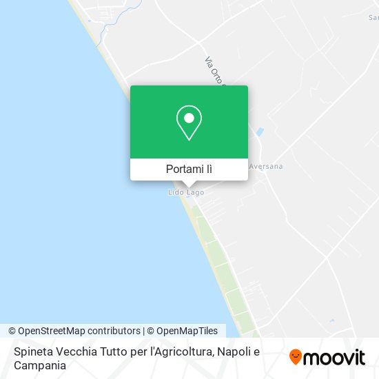 Mappa Spineta Vecchia Tutto per l'Agricoltura