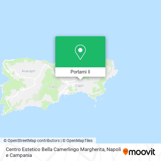 Mappa Centro Estetico Bella Camerlingo Margherita