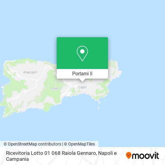 Mappa Ricevitoria Lotto 01 068 Raiola Gennaro