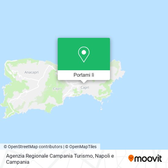 Mappa Agenzia Regionale Campania Turismo
