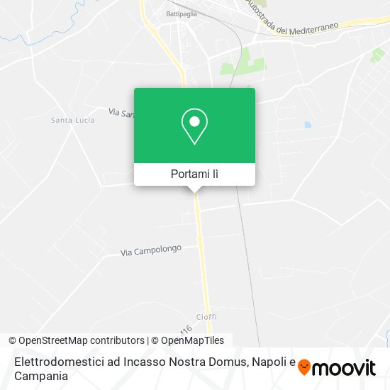 Mappa Elettrodomestici ad Incasso Nostra Domus