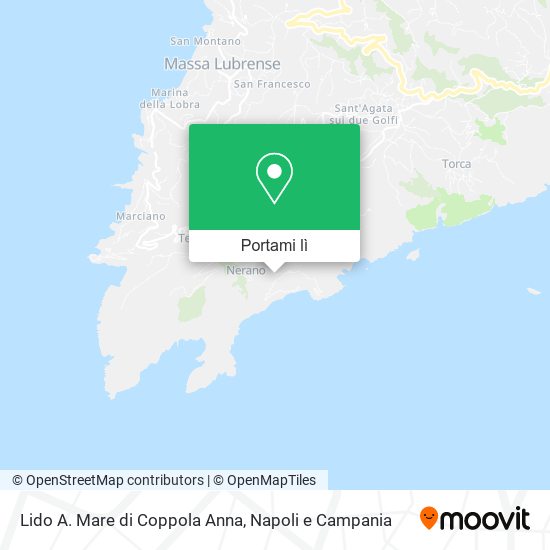 Mappa Lido A. Mare di Coppola Anna