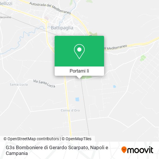 Mappa G3s Bomboniere di Gerardo Scarpato