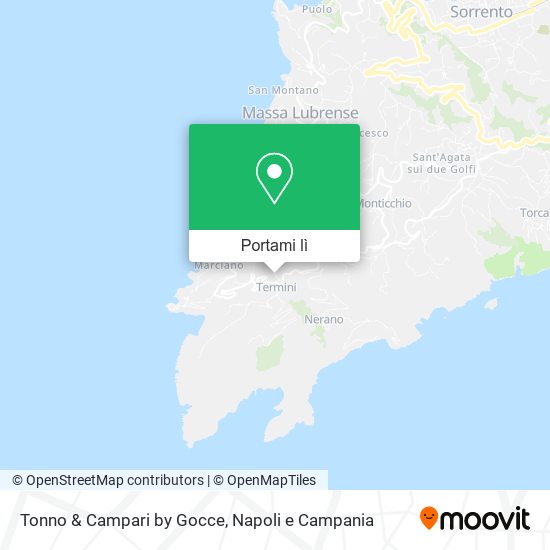 Mappa Tonno & Campari by Gocce