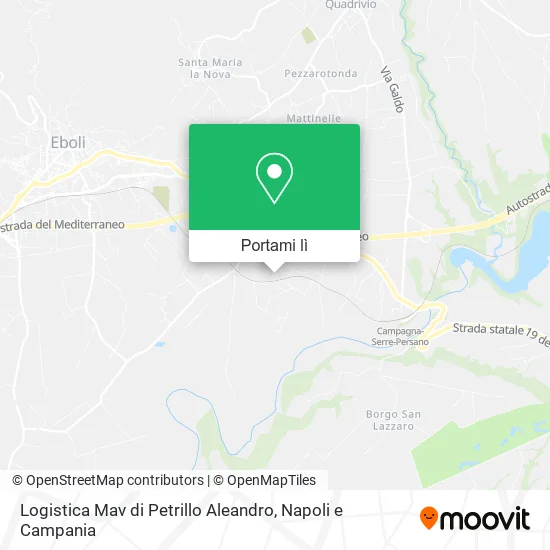 Mappa Logistica Mav di Petrillo Aleandro
