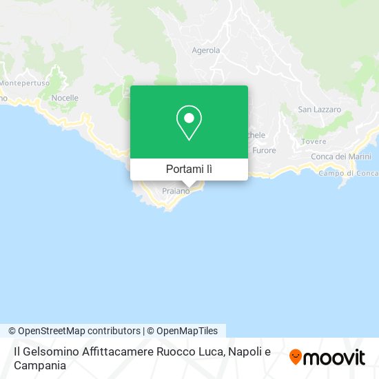 Mappa Il Gelsomino Affittacamere Ruocco Luca