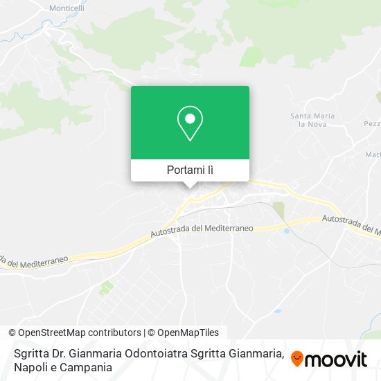 Mappa Sgritta Dr. Gianmaria Odontoiatra Sgritta Gianmaria