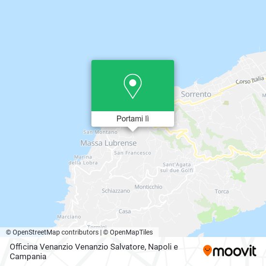Mappa Officina Venanzio Venanzio Salvatore