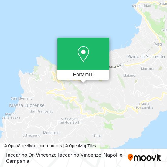 Mappa Iaccarino Dr. Vincenzo Iaccarino Vincenzo