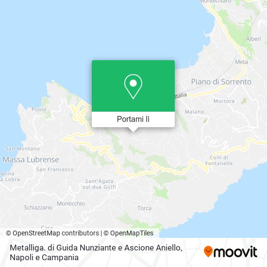 Mappa Metalliga. di Guida Nunziante e Ascione Aniello