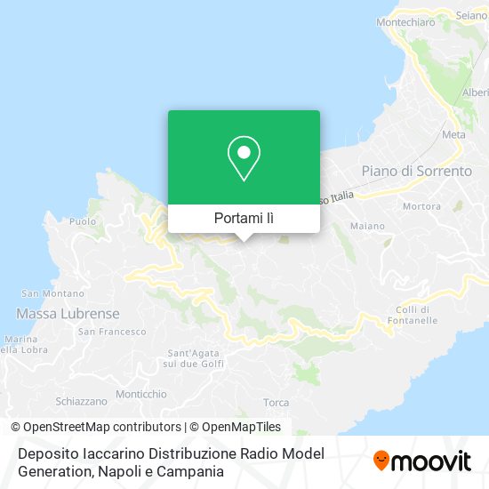 Mappa Deposito Iaccarino Distribuzione Radio Model Generation