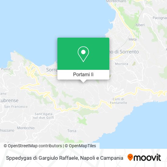 Mappa Sppedygas di Gargiulo Raffaele