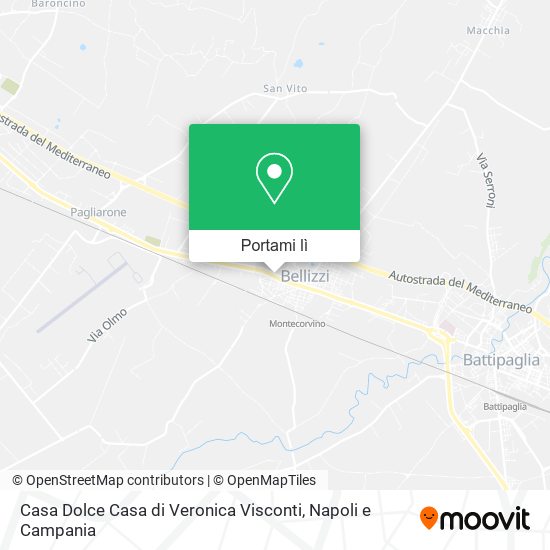 Mappa Casa Dolce Casa di Veronica Visconti