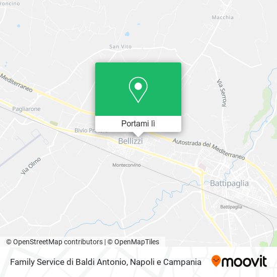 Mappa Family Service di Baldi Antonio