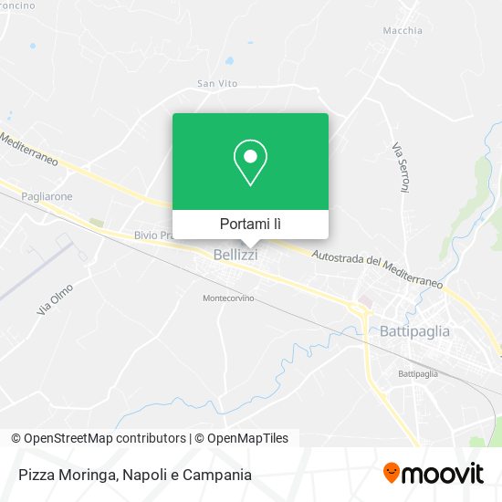 Mappa Pizza Moringa