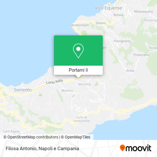 Mappa Filosa Antonio