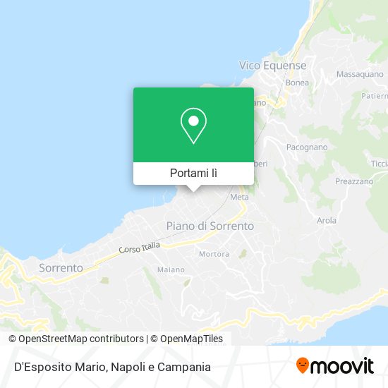 Mappa D'Esposito Mario