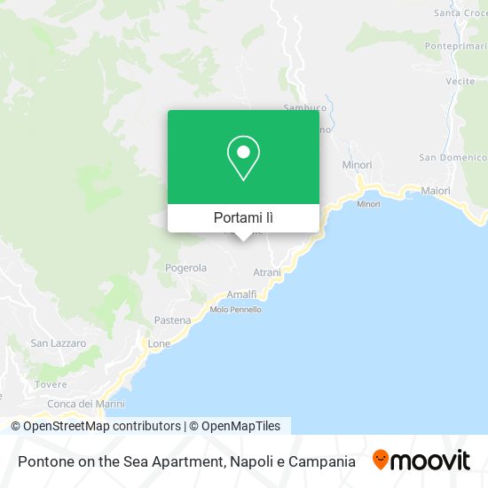 Mappa Pontone on the Sea Apartment