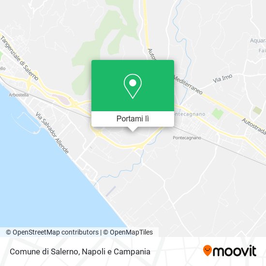 Mappa Comune di Salerno