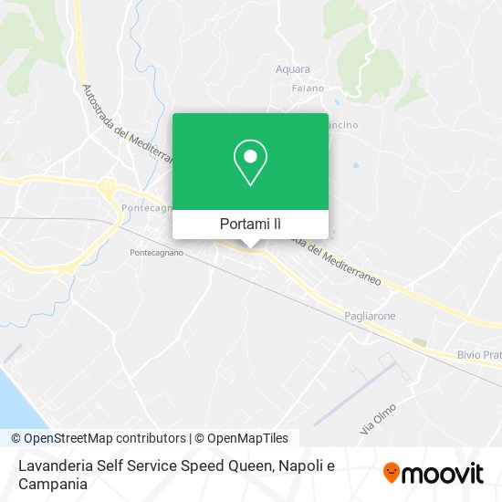 Mappa Lavanderia Self Service Speed Queen