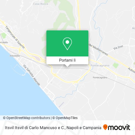 Mappa Itsvil Itsvil di Carlo Mancuso e C.