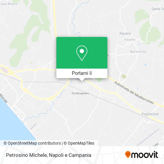 Mappa Petrosino Michele