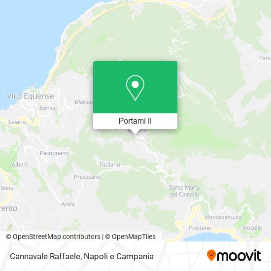 Mappa Cannavale Raffaele