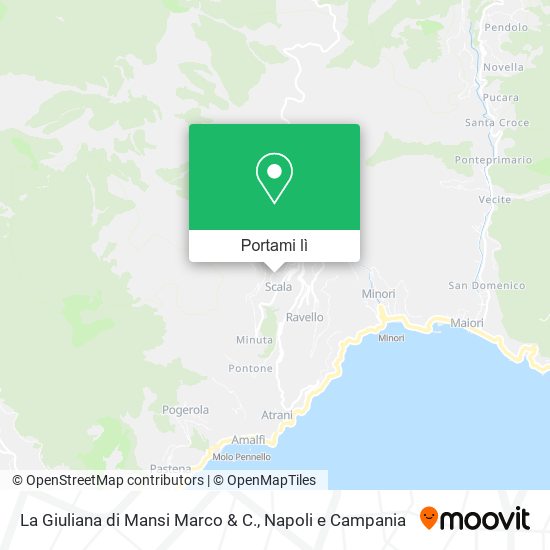 Mappa La Giuliana di Mansi Marco & C.