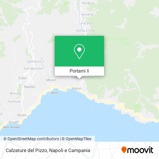 Mappa Calzature del Pizzo