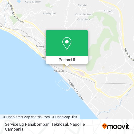 Mappa Service Lg Panabompani Teknosal